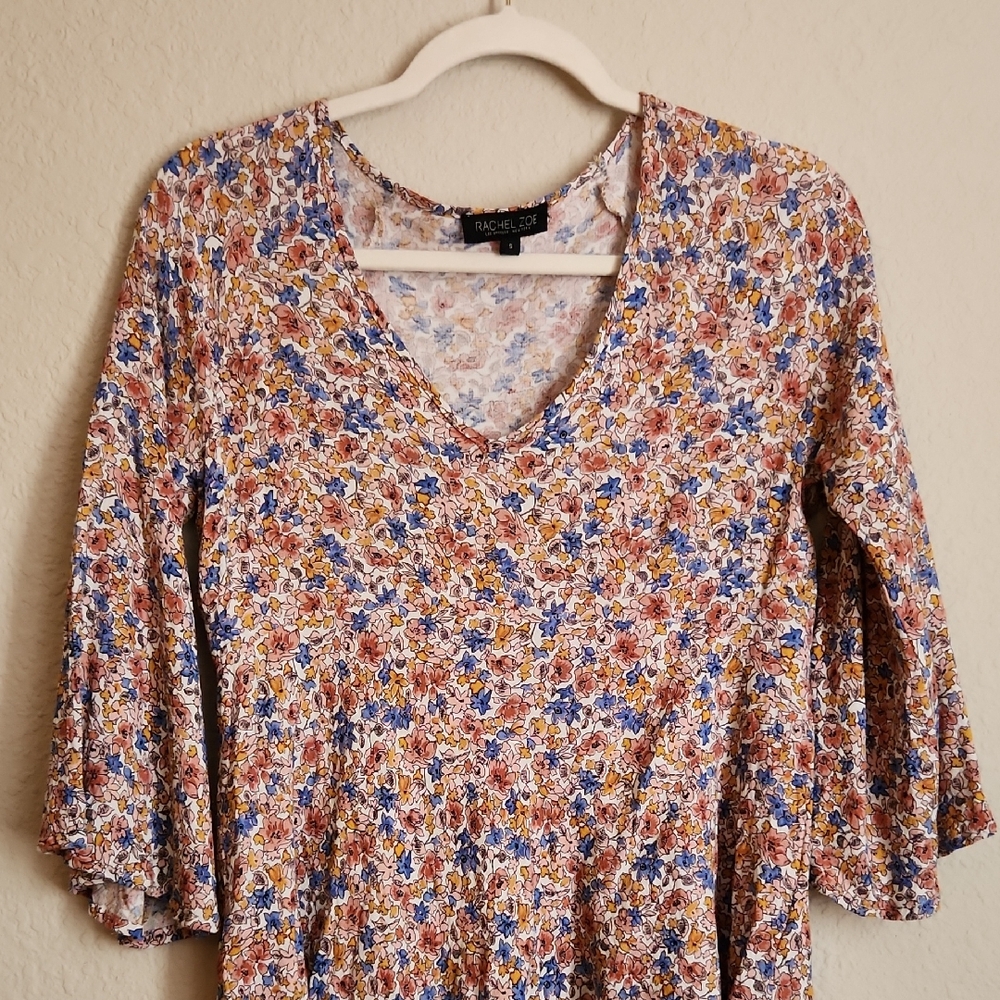 RACHEL ZOE Floral Blouse